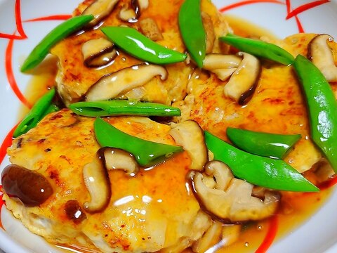 春野菜の鶏豆腐ハンバーグ